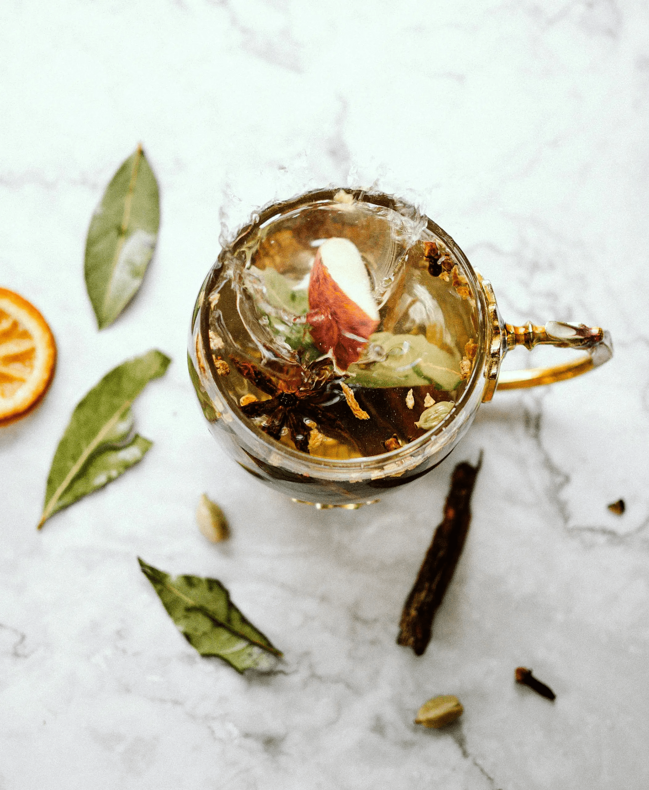 What is bay tea with cloves good for?